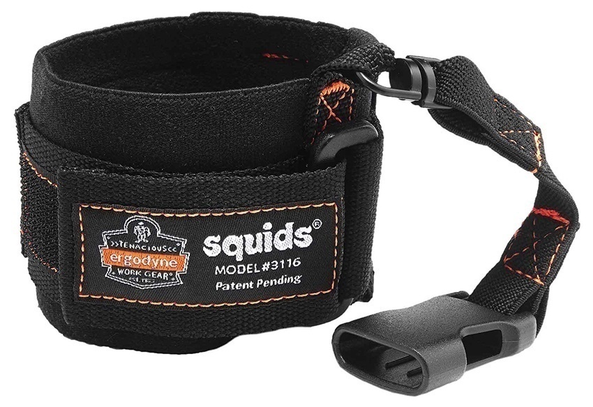 Ergodyne Squids 3116 Pull-On Wrist Lanyard with Buckle from Columbia Safety