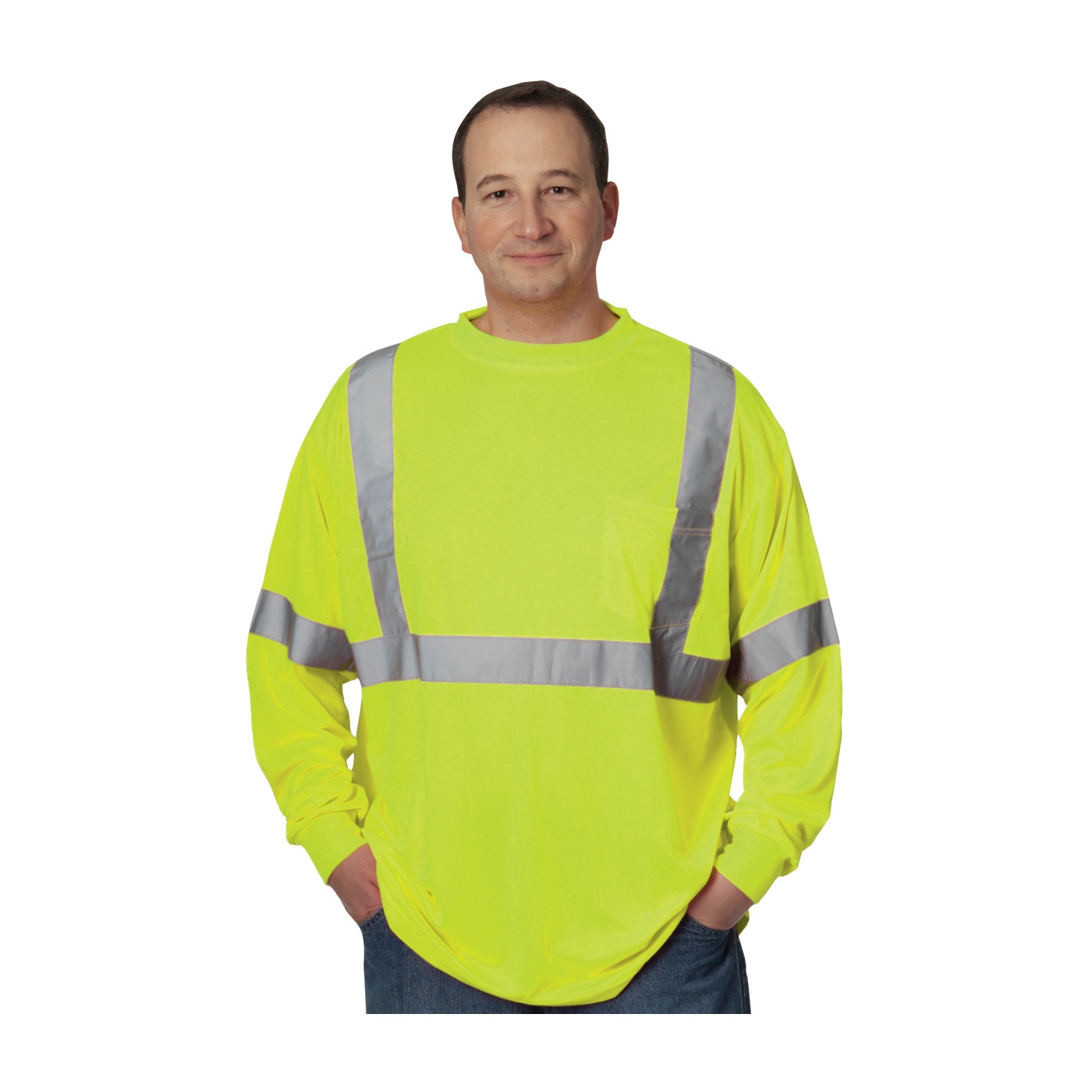 PIP ANSI Class 3 Long Sleeve T-Shirt from Columbia Safety
