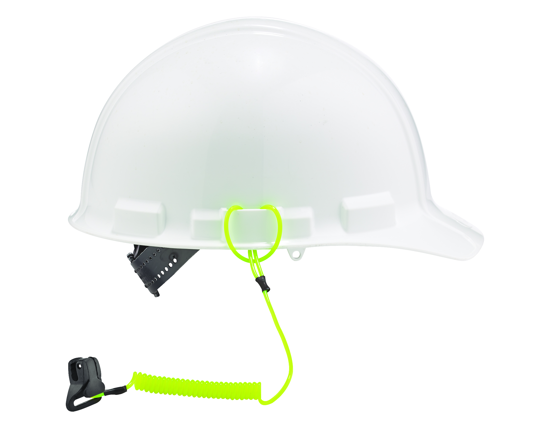 Ergodyne Squids 3158 Coil Hard Hat Lanyard with Clamp from Columbia Safety