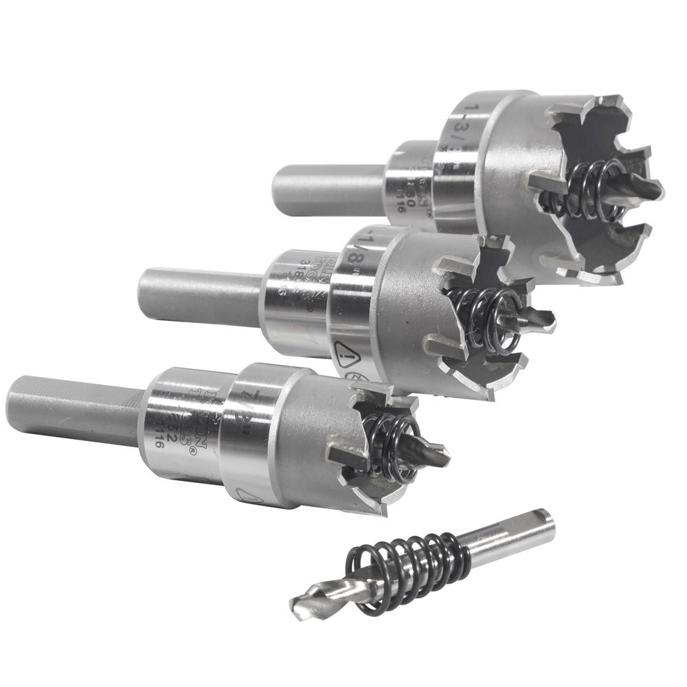 Klein Tools Carbide Hole Cutter Kit - 4 Piece from Columbia Safety
