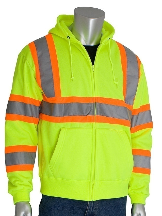 SafetyGear  323-HSSP Class 3 Two Tone Hoodie from Columbia Safety