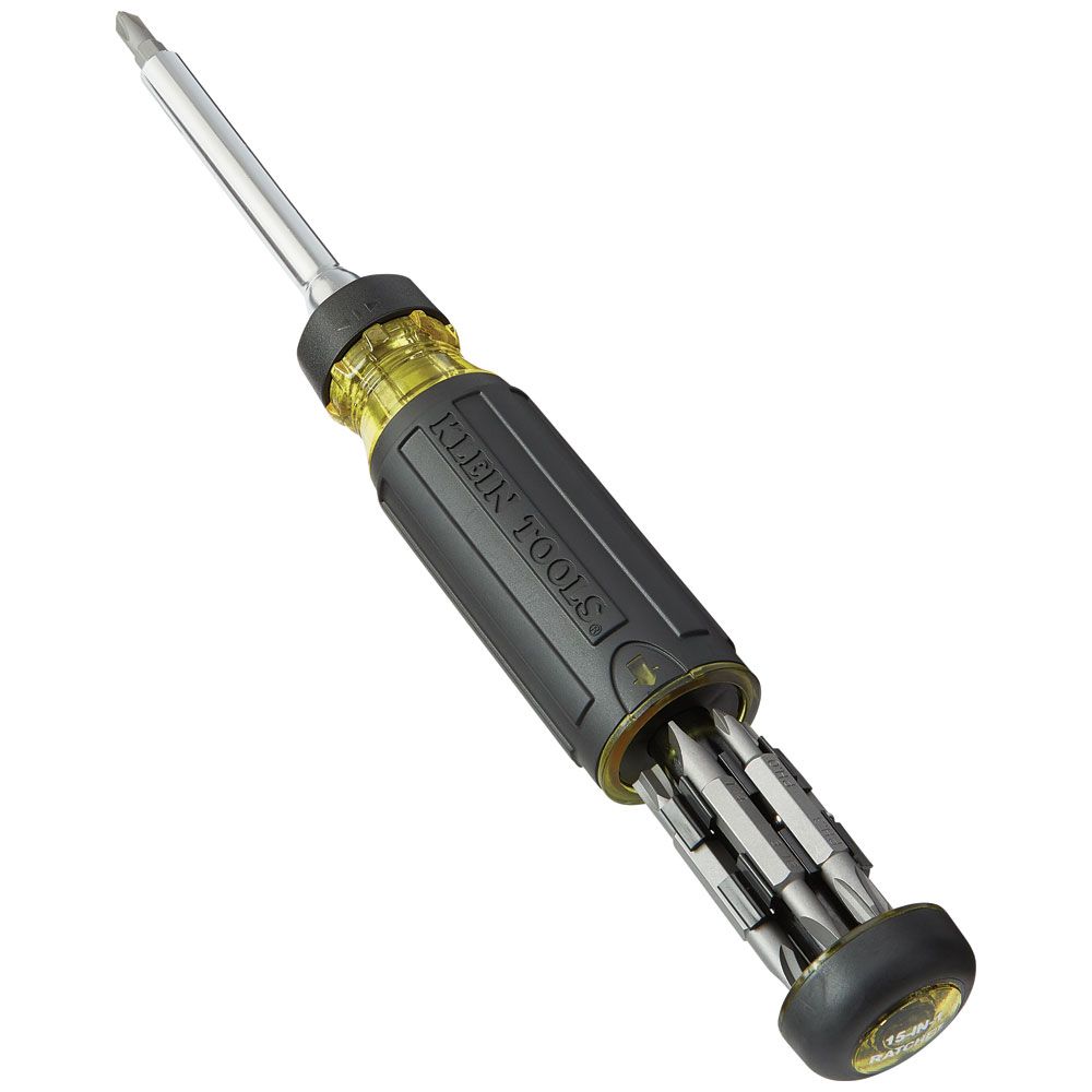 Klein Tools 15-in-1 Multi-Bit Ratcheting Screwdriver from Columbia Safety