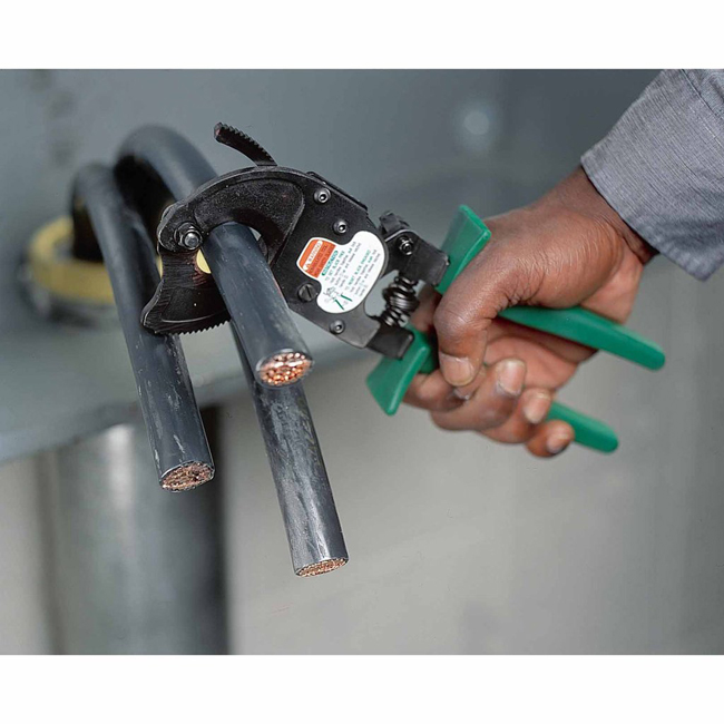 Greenlee Emerson Compact Ratchet Cable Cutter from Columbia Safety