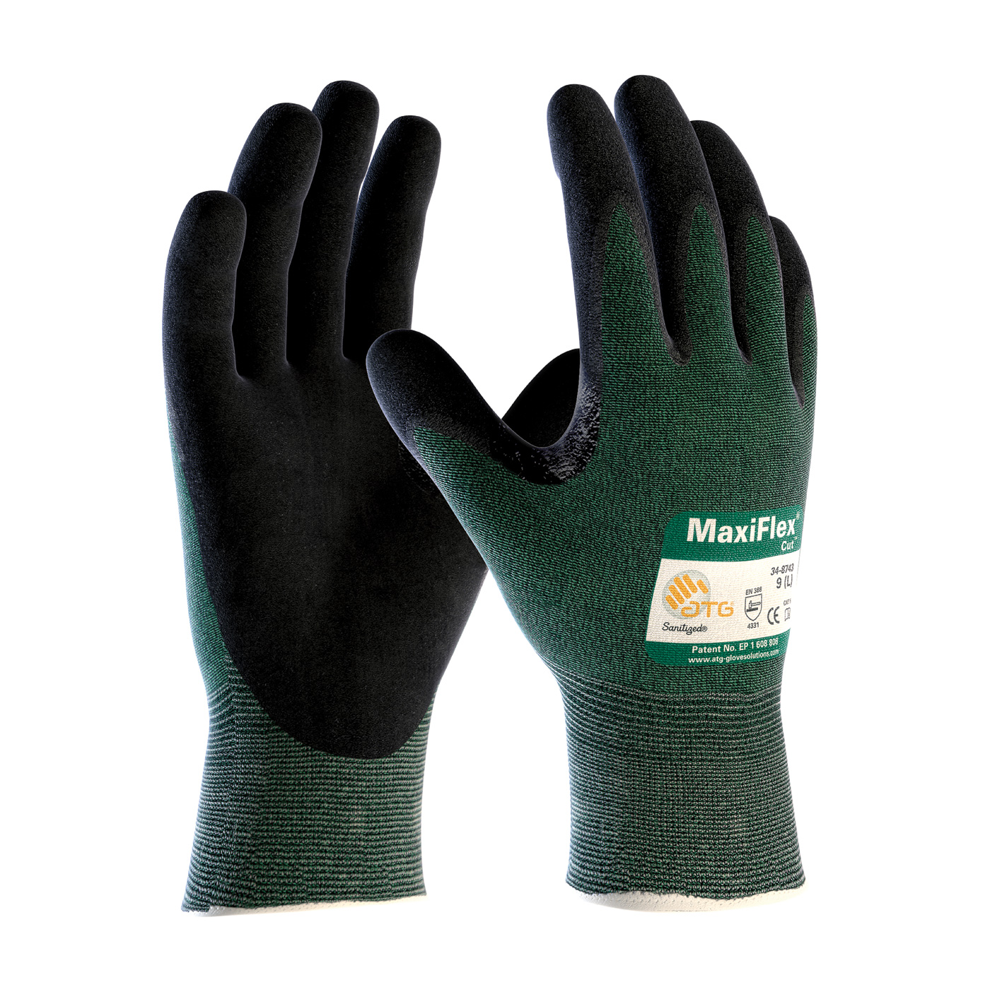 MaxiFlex Nitrile Coated A2 Cut Level Gloves from Columbia Safety
