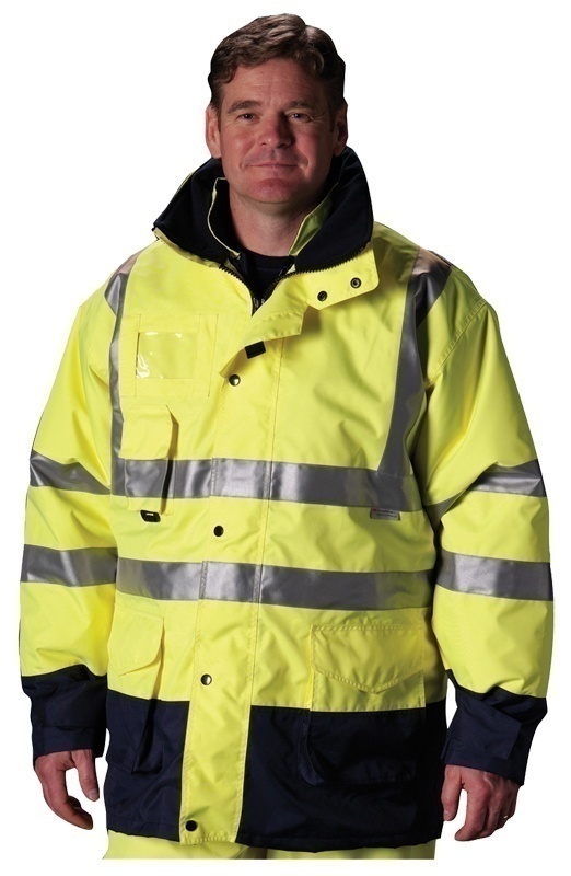 PIP All Conditions 7-In-1 Insulated Class 2 And 3 Coat from Columbia Safety