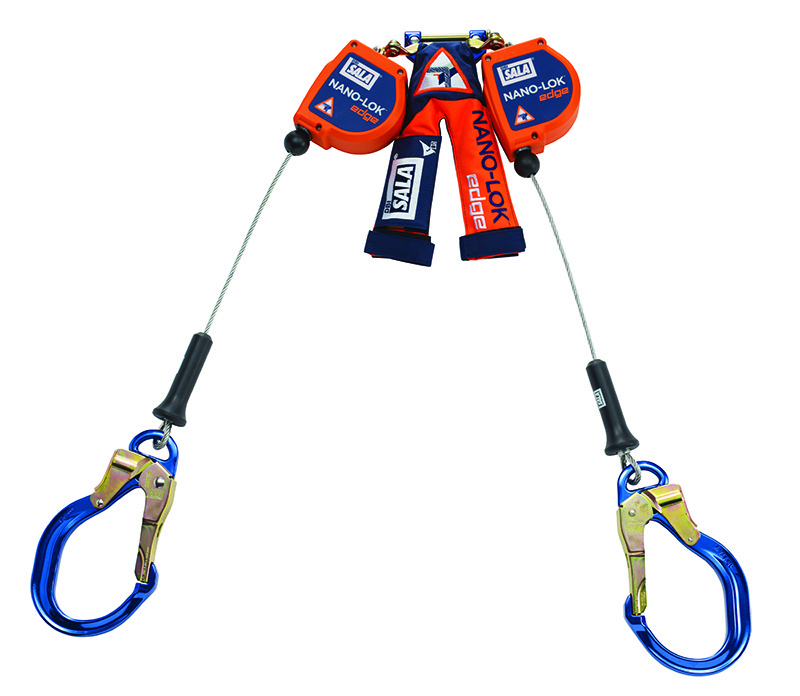 DBI Sala Nano-Lok Edge SRL with Aluminum Rebar Lock Hooks from Columbia Safety