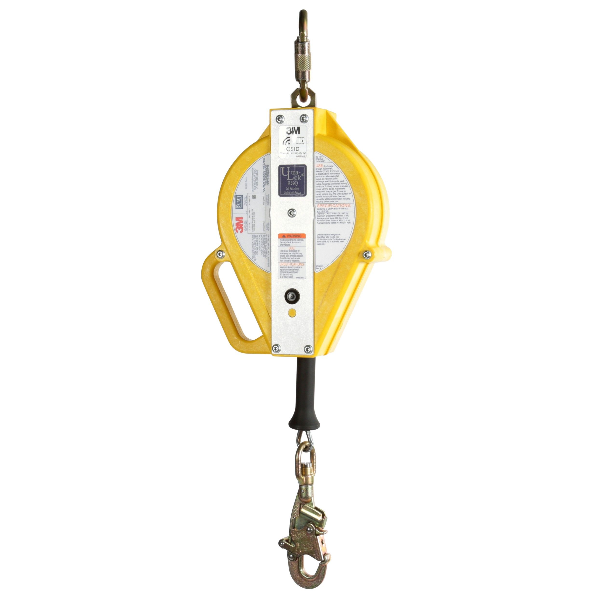 3M DBI-SALA Ultra-Lok RSQ 50 ft. Galv. Cable SRL, OSHA from Columbia Safety