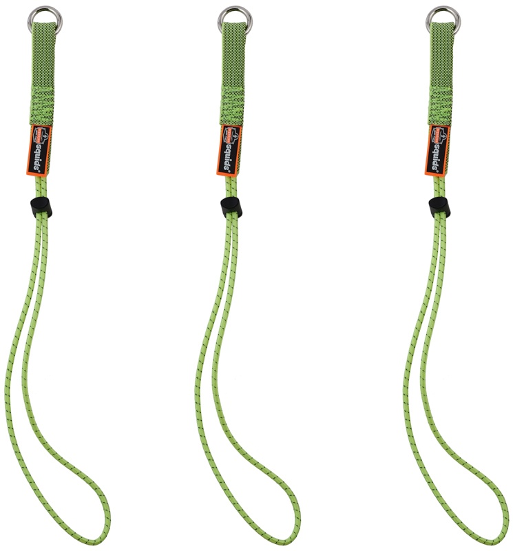 Ergodyne 3703 Squids Elastic Loop Tool Tails (3 Pack) Extended from Columbia Safety