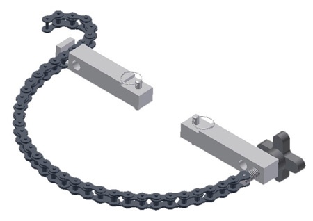 Cadweld Handle Clamp Extension Chain from Columbia Safety