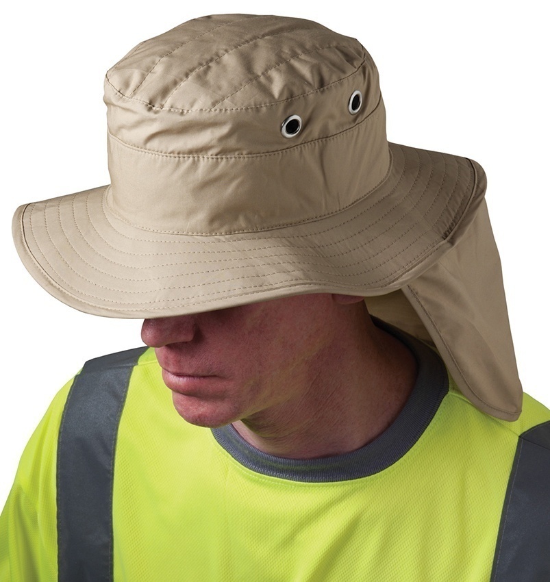 PIP EZ-Cool Evaporative Cooling Ranger Hat with Neck Shade from Columbia Safety