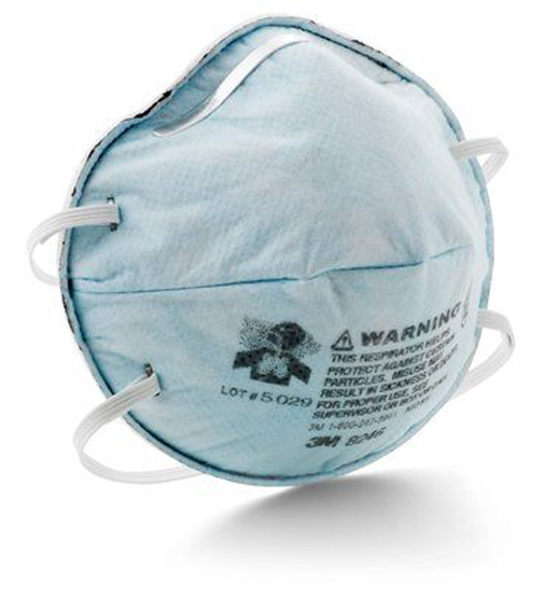 3M Particulate Respirator 8246, R95, with Nuisance Level Acid Gas Relief-[Case] from Columbia Safety