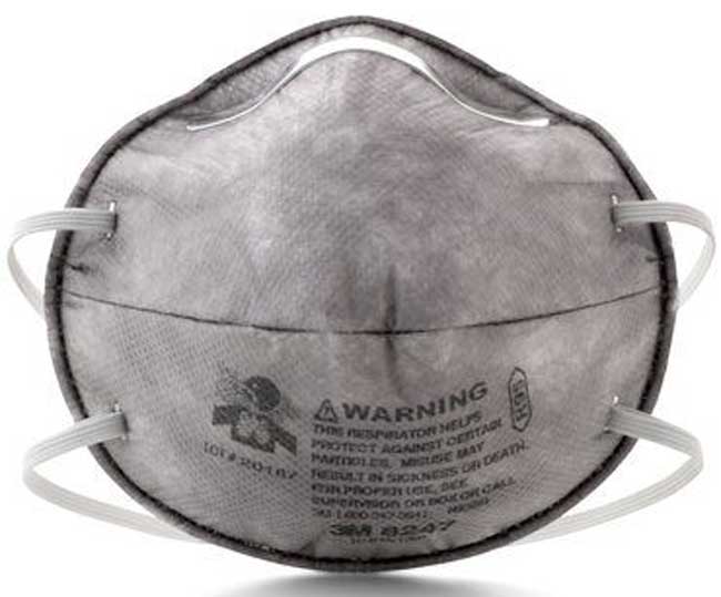 3M Particulate Respirator 8247, R95, with Nuisance Level Organic Vapor Relief- (Case) from Columbia Safety