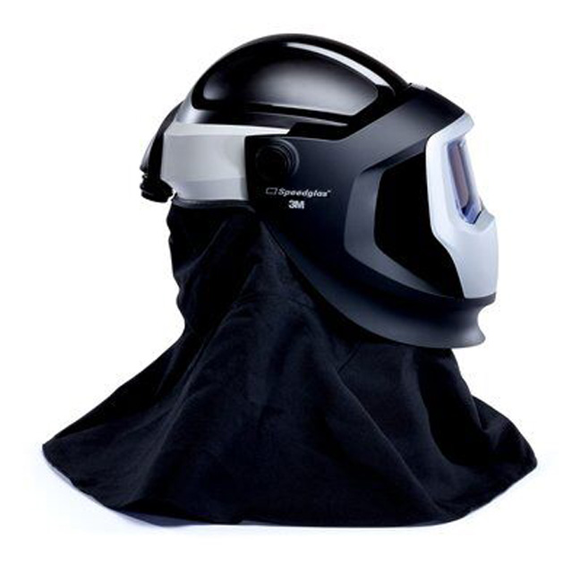 3M Versaflo Respiratory M-Series Helmet Assembly with Flame Resistant Shroud and Speedglas Welding Shield, M-407SG | 70071697059 from Columbia Safety