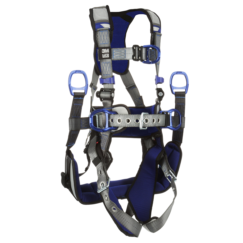 3M DBI-SALA ExoFit X200 Comfort Telecom Positioning/Climbing Harness with Tongue and Buckle from Columbia Safety