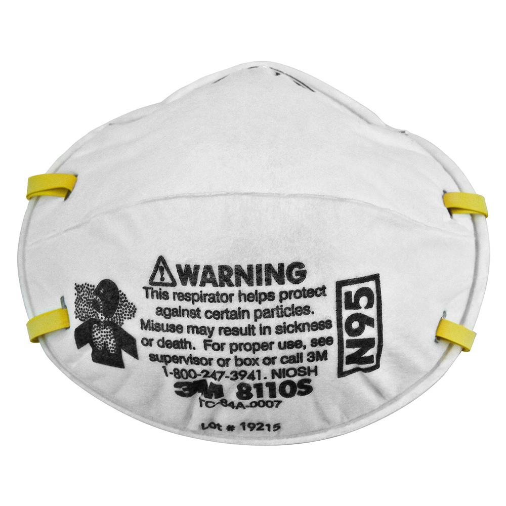 3M 8110S N95 Particulate Respirator (20 Pack) from Columbia Safety