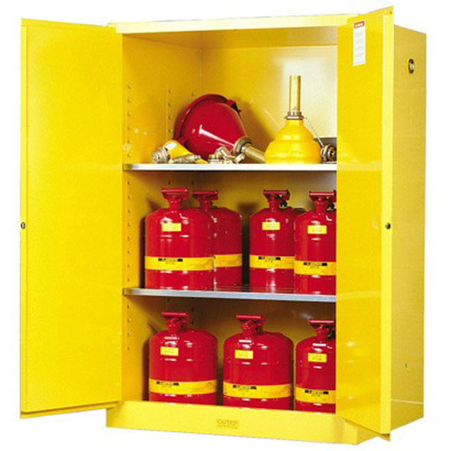 Justrite 90 Gallon Sure-Grip EX Flammable Safety Cabinet from Columbia Safety