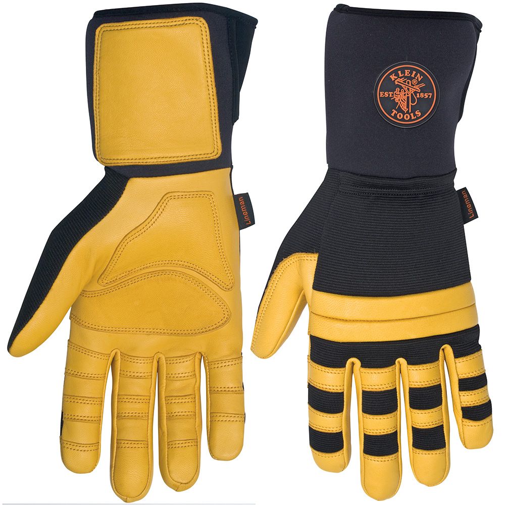 Klein Lineman Work Gloves from Columbia Safety