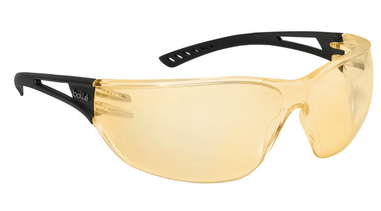 Bolle Slam Safety Glasses with Yellow Lens from Columbia Safety