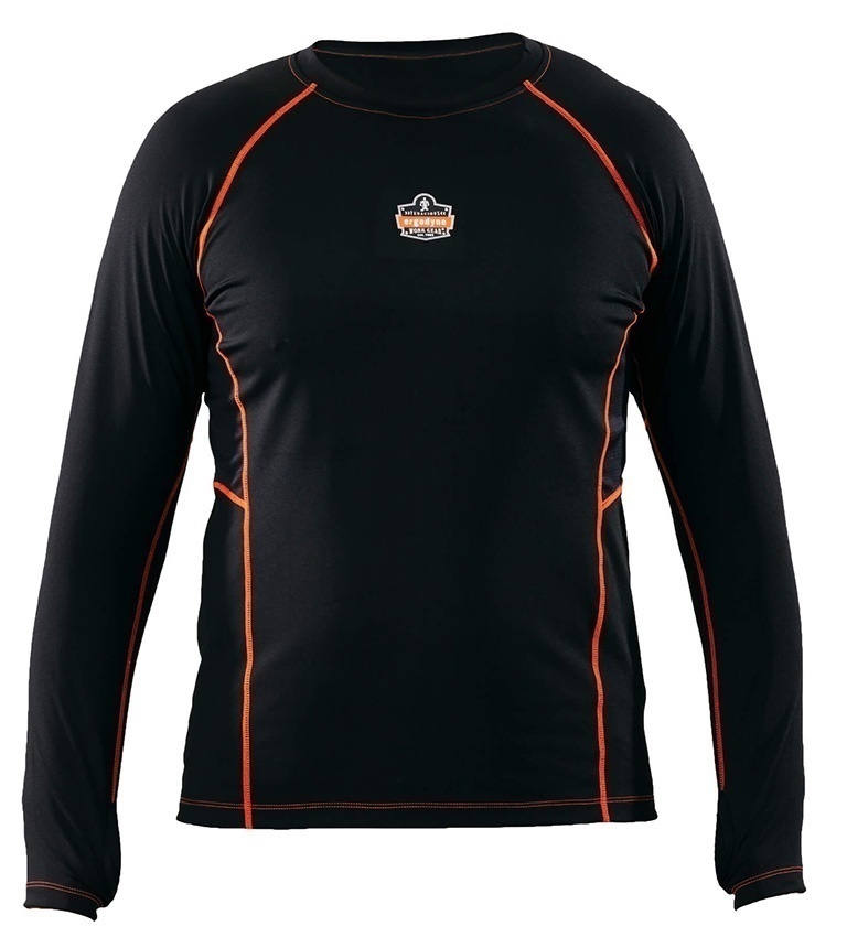 Ergodyne N-Ferno 6435 Black Long Sleeve Shirt from Columbia Safety