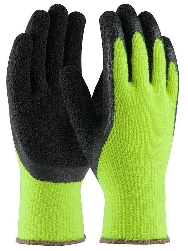 PIP Acrylic Terr Glove with Latex Coated Crinkle Grip Palm & Fingers (Single Pair) (General) from Columbia Safety