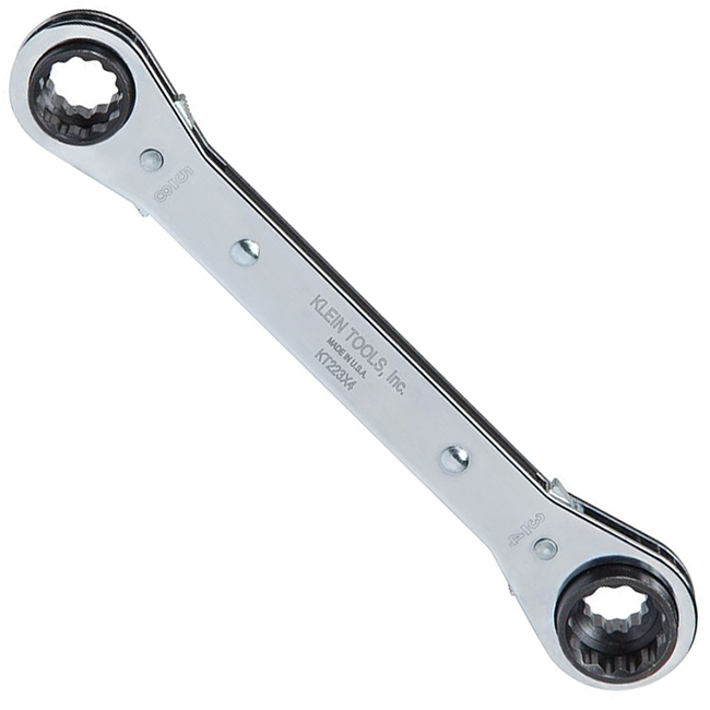 Klein Tools Lineman's Ratcheting Multi Size Box Wrench from Columbia Safety