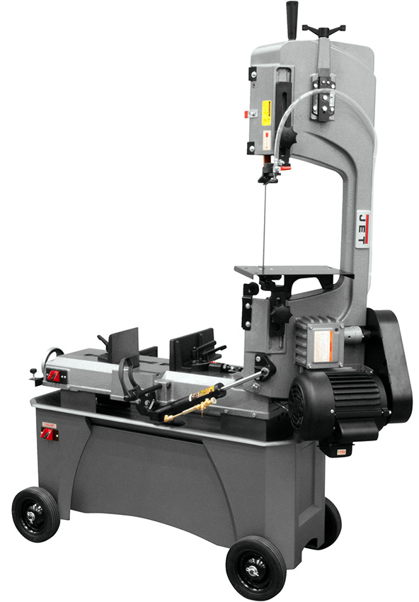 Jet HVBS-712D 7 Inch x 12 Inch Deluxe Horizontal/Vertical Bandsaw from Columbia Safety