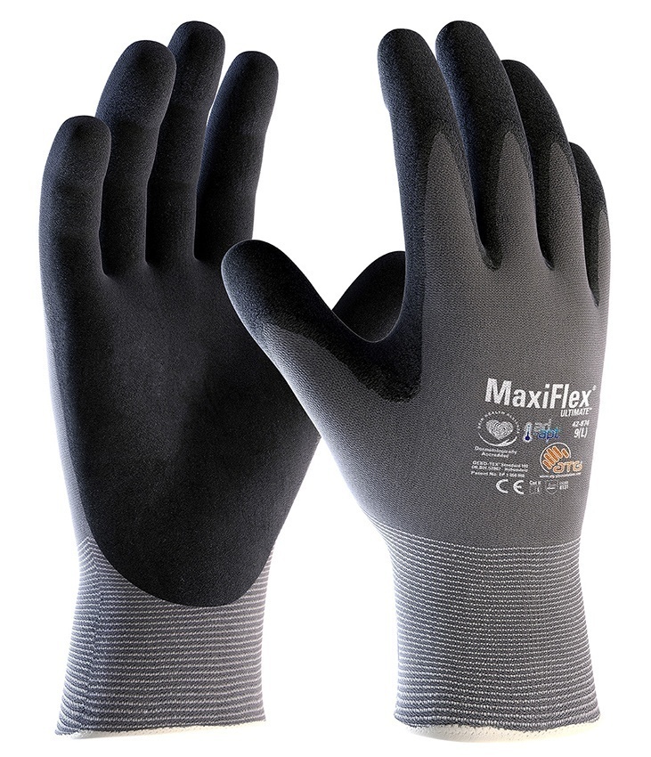 MaxiFlex 42874 Ultimate ADAPT Nitrile Coated Nylon Gloves