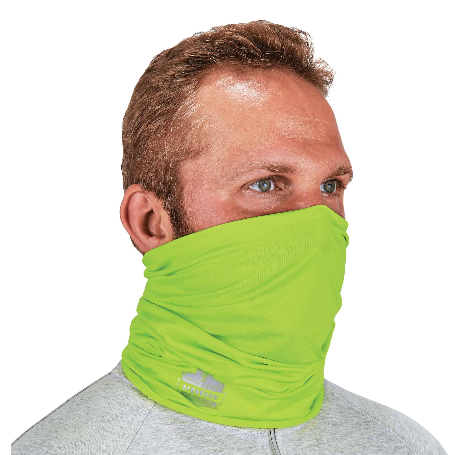 Ergodyne Chill-Its 6487 Cooling Multi-Band - Hi-Vis Lime from Columbia Safety