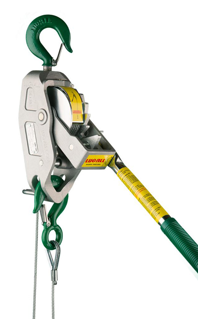 Lug-All 3/4 Ton Cable Hoist from Columbia Safety