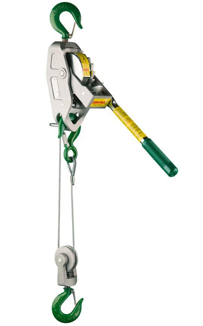 Lug-All 3/4 Ton Cable Hoist from Columbia Safety