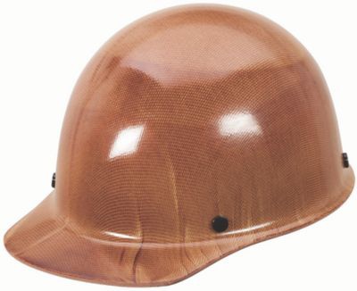 MSA Skullgard Hard Hat with Fas-Trac III Suspension - Natural Tan from Columbia Safety