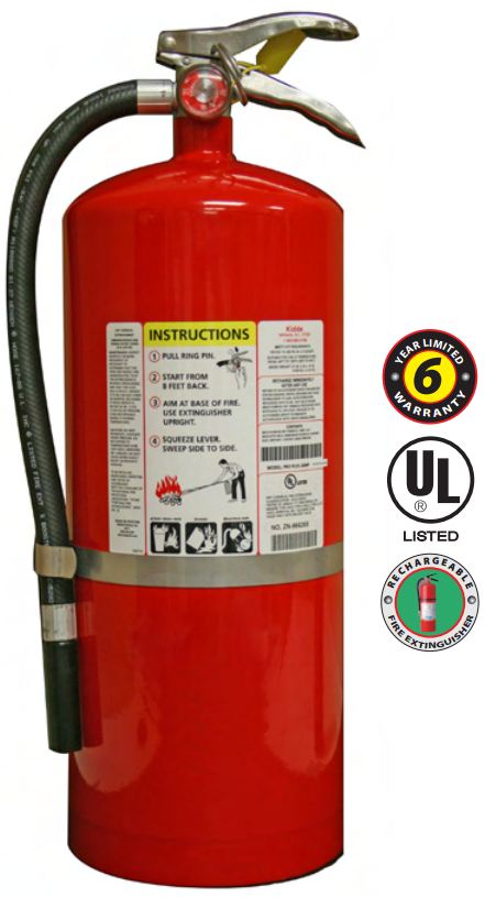 Kidde 20lb Pro Plus 20 MP Fire Extinguisher 468003 from Columbia Safety