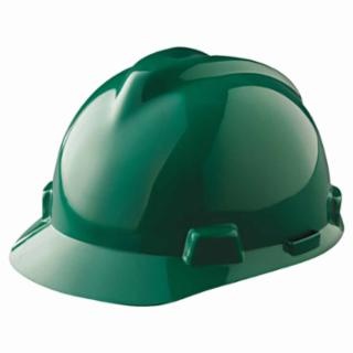 MSA V-Gard Protective Hard Cap w/Fas-Trac Ratchet Suspension from Columbia Safety