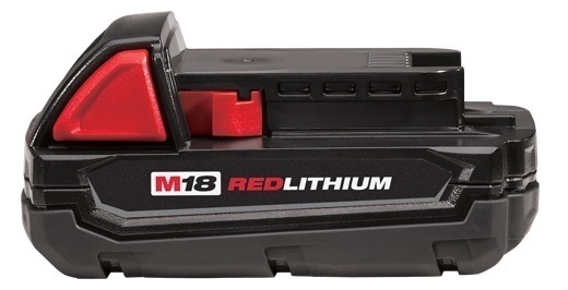 Milwaukee M18 Compact REDLITHIUM Battery from Columbia Safety