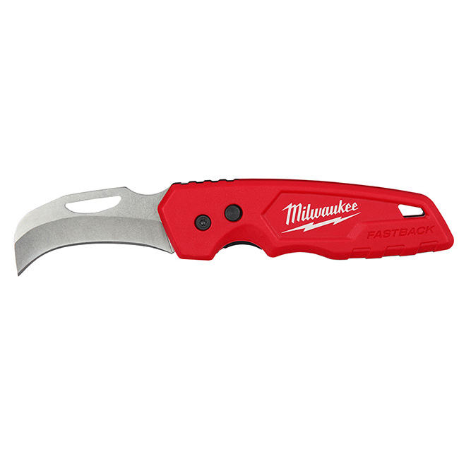 Milwaukee Fastback Hawkbill Folding Knife from Columbia Safety