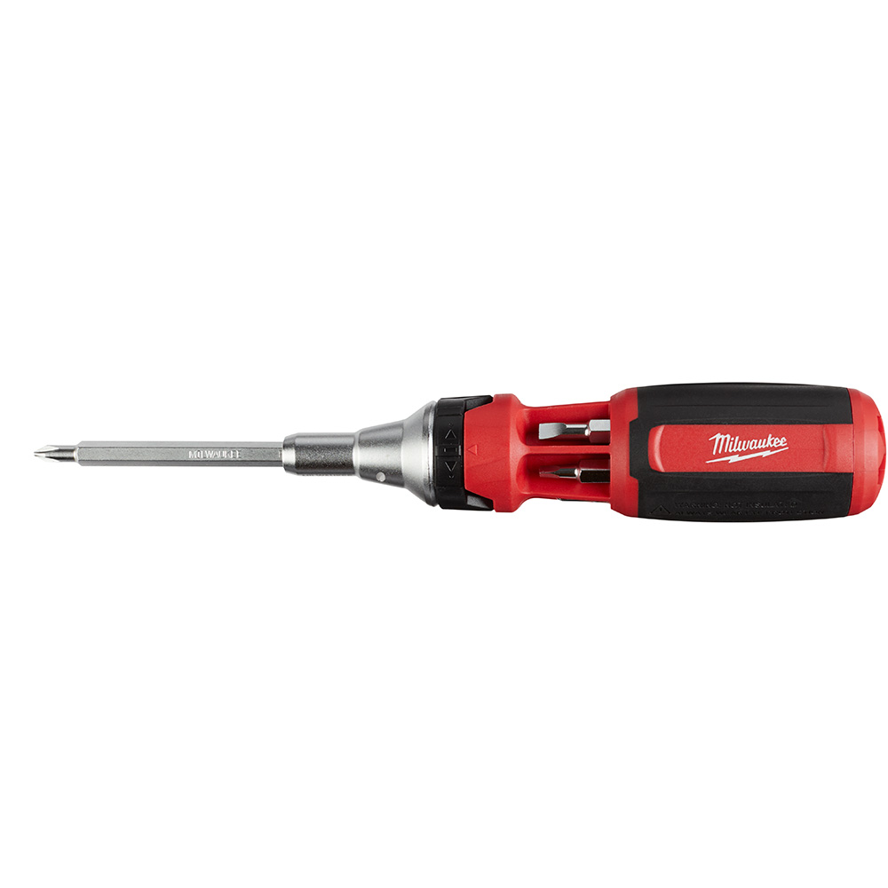 Milwaukee 9-in-1 Square Drive Ratcheting Multi-Bit Driver from Columbia Safety