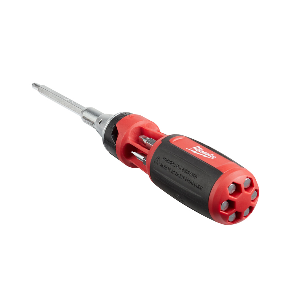 Milwaukee 9-in-1 Square Drive Ratcheting Multi-Bit Driver from Columbia Safety