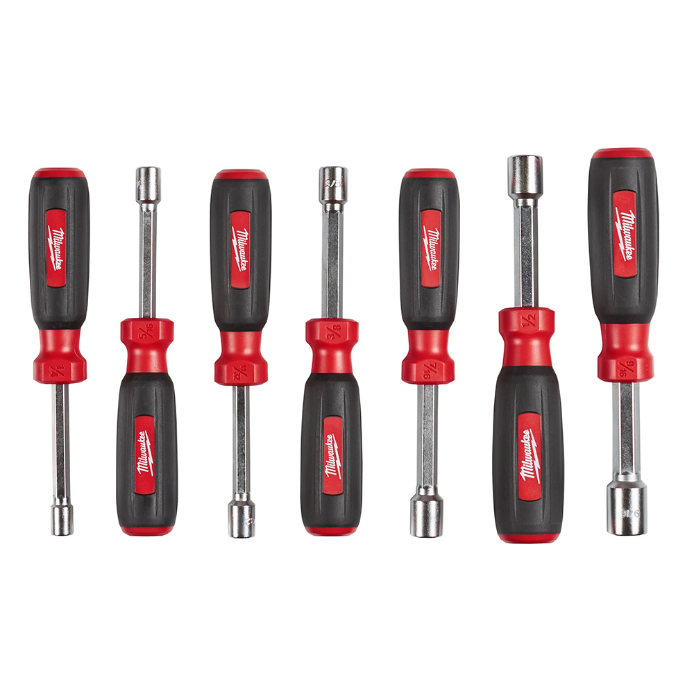 Milwaukee Hollow Shaft SAE Nut Driver Set - 7 Piece from Columbia Safety
