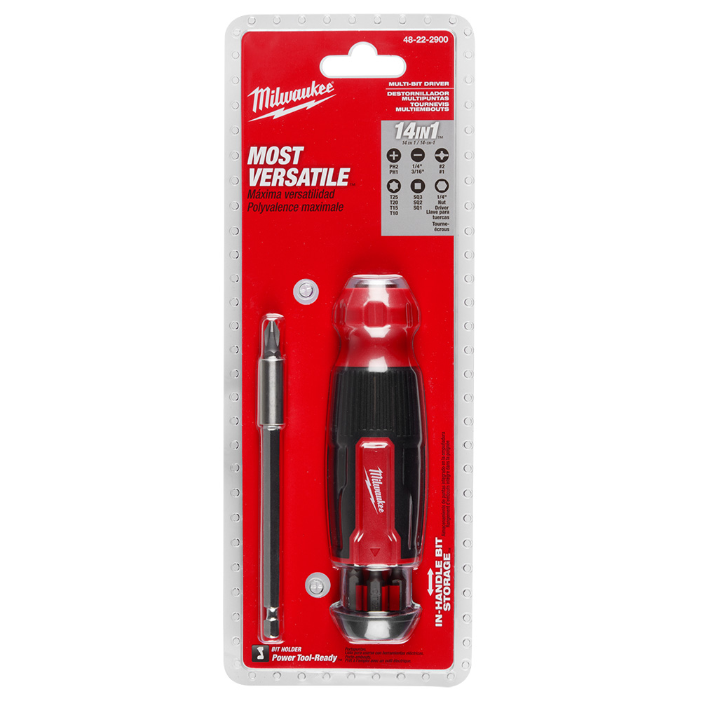 Milwaukee 14-in-1 Multi-Bit Screwdriver from Columbia Safety