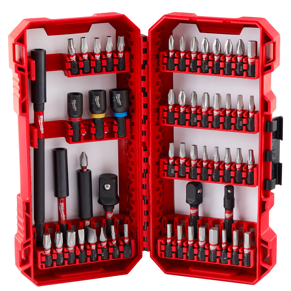 Milwaukee SHOCKWAVE Impact Duty Drive Bit Set - 55 Pieces from Columbia Safety