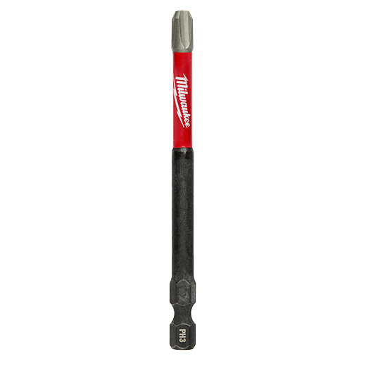 Milwaukee SHOCKWAVE 3-1/2 inch Power Bit Phillips #3 from Columbia Safety