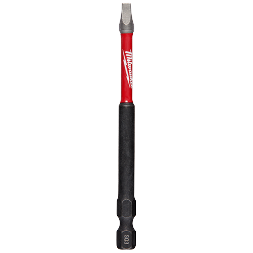 Milwaukee SHOCKWAVE 3-1/2 inch Power Bit Square Recess #3 from Columbia Safety