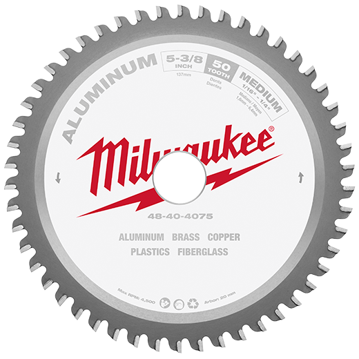 Milwaukee 5-3/8 inch 50 tooth Circular Saw Metal Cutting Blade from Columbia Safety