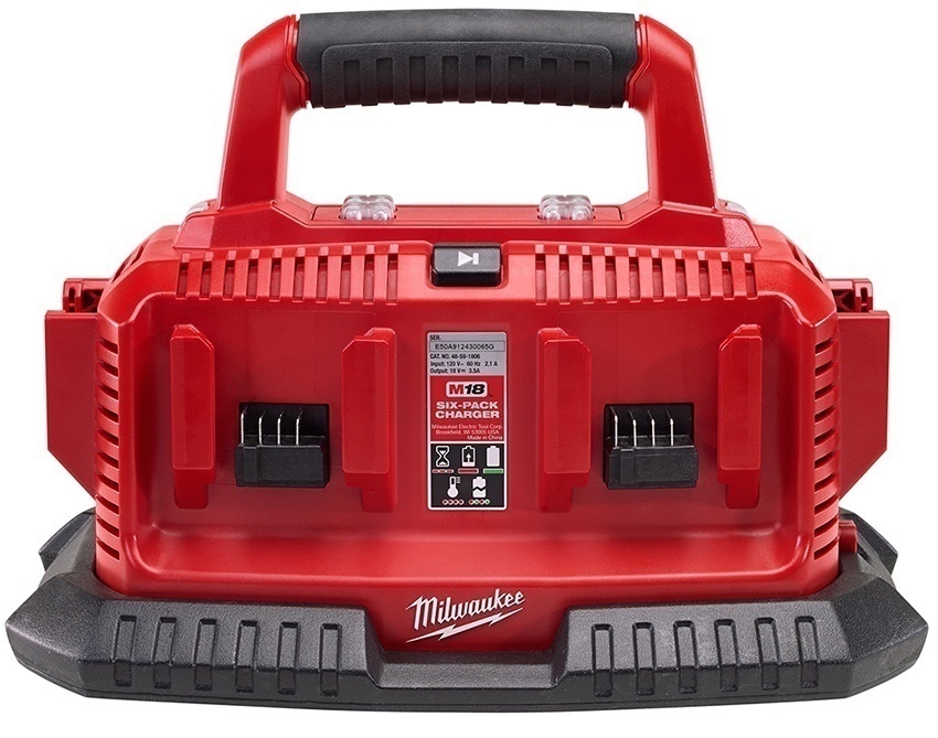 Milwaukee M18 Six Pack Sequential Charger from Columbia Safety