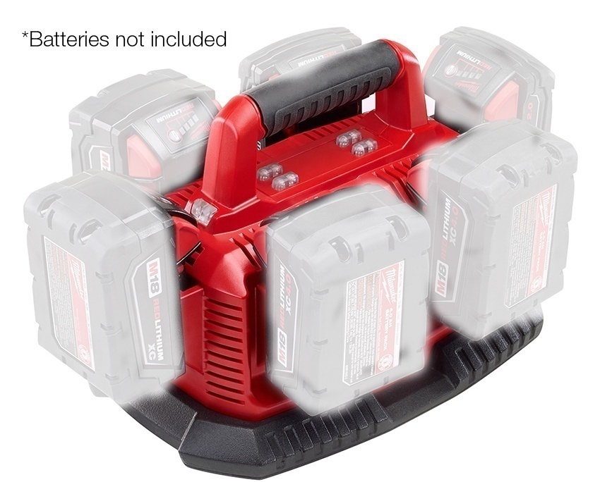 Milwaukee M18 Six Pack Sequential Charger from Columbia Safety