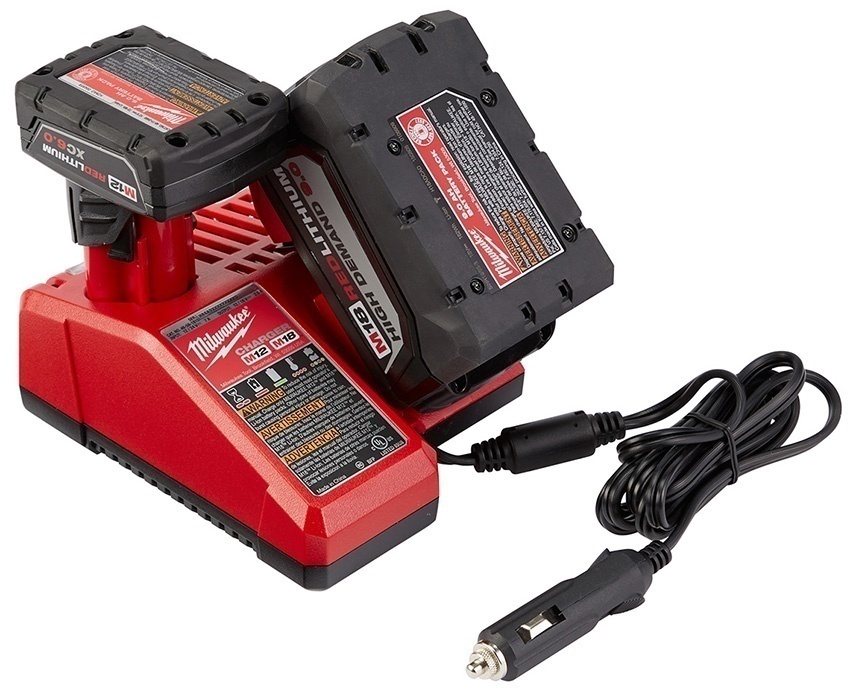 Milwaukee M18 and M12 Battery Vehicle Charger from Columbia Safety