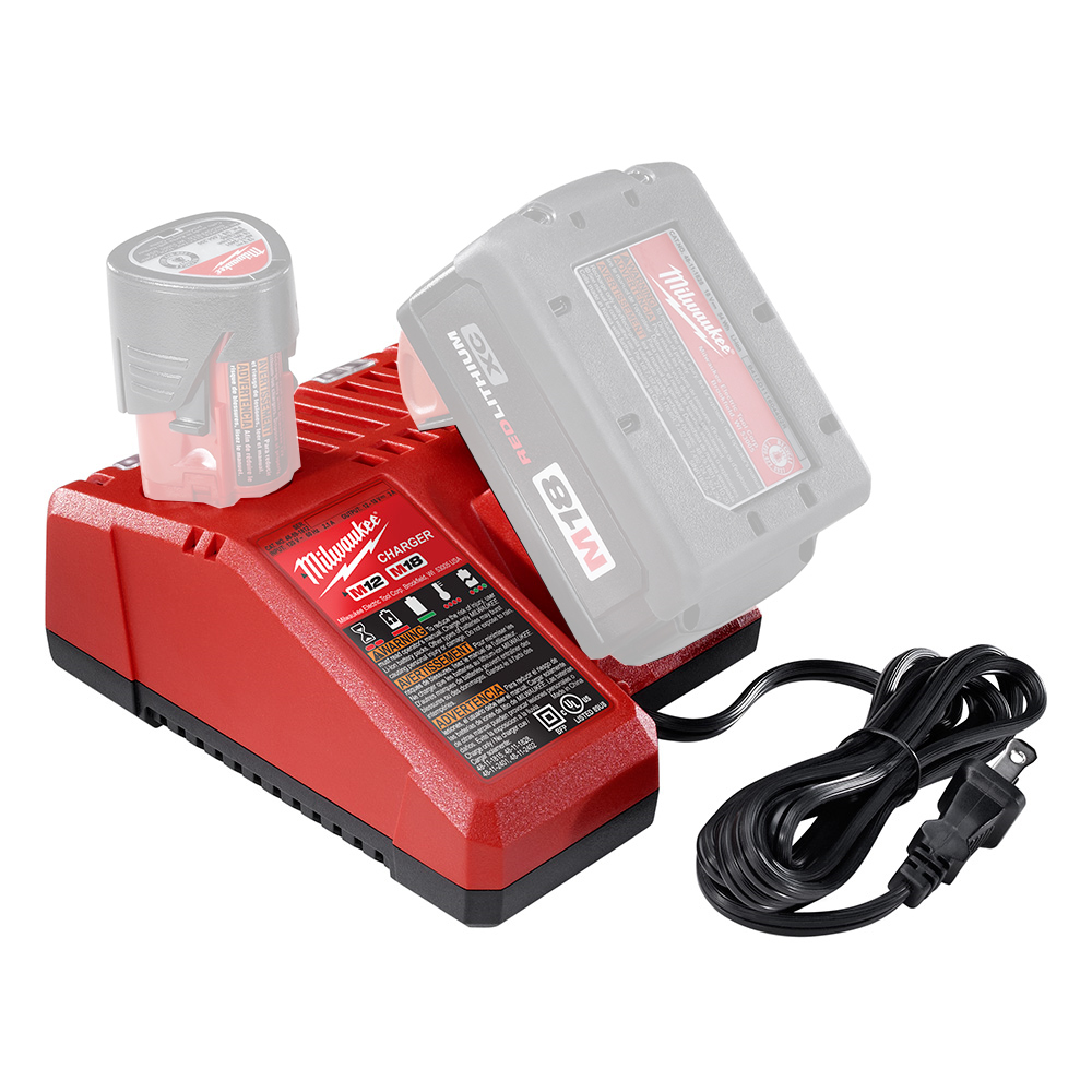 Milwaukee M18 and M12 Lithium-Ion Battery Charger from Columbia Safety