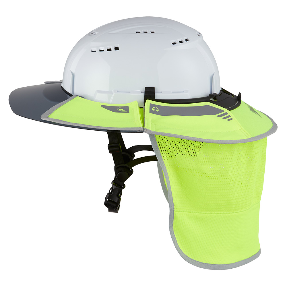Milwaukee BOLT Sun Visor with Sunshade from Columbia Safety