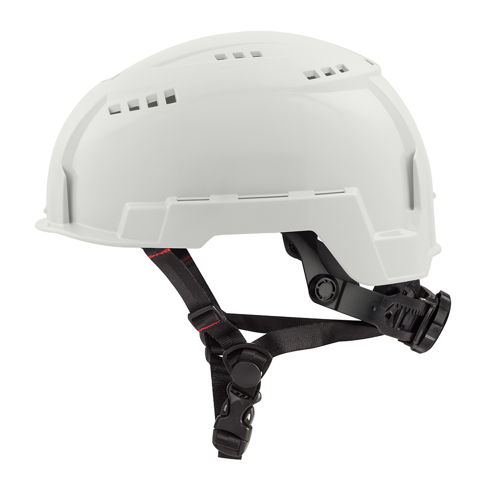 Milwaukee Vented Safety Helmet with BOLT Accessory Clips from Columbia Safety