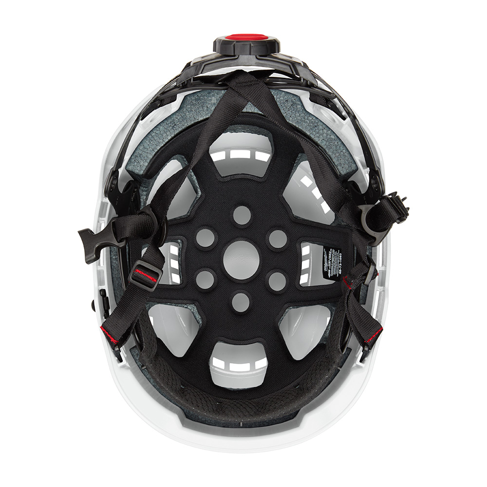 Milwaukee Type 2 Vented Safety Helmet with BOLT Accessory Clips from Columbia Safety